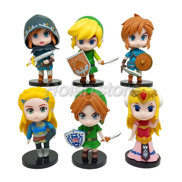 Juguete Figuras The Legend Of Zelda Set 6 und Coleccionables