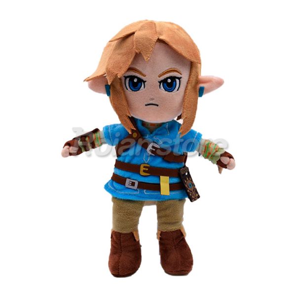 Juguete Peluche Link 28cm Legend Of Zelda Breath Of The Wild