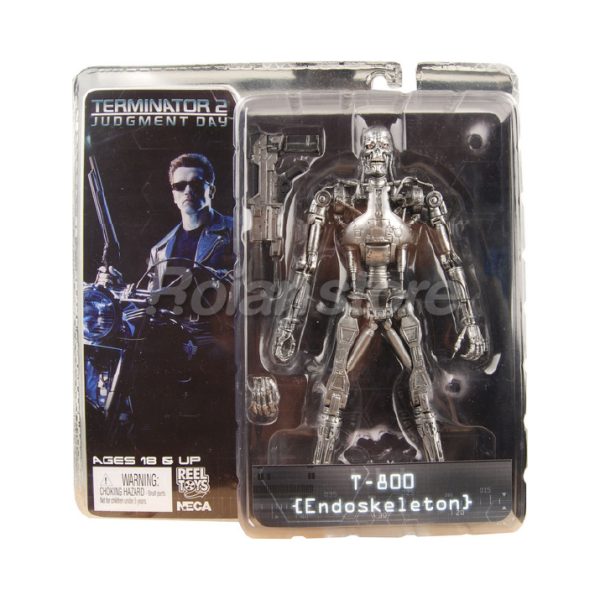 Juguete Figura De Accion Terminator 2 T-800 Endoskeleton