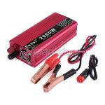 Inversor Voltaje Auto 2000w DC 12v AC 220v 1 Puerto USB Rojo