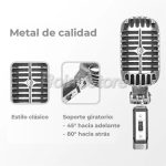 Microfono Vintage Shure 55sh Serie 2 Alta Calidad Dinamico - Imagen 2