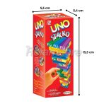 Juego Mesa UNO Stacko Bloques Apilables Multicolor Familiar - Imagen 5