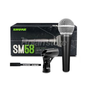 Microfono Shure SM58 Dinamico Profesional Vocal Cardioide