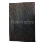 Pack 5 Pliegos Goma Eva Glitter 60x40cm Espesor 2mm Negro - Imagen 3
