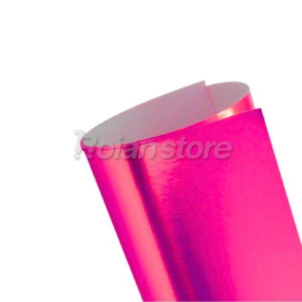 Cartulina Metalizada Fucsia 50x70 Set 10 Pliegos Manualidades