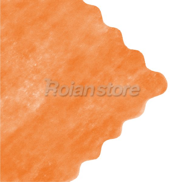 Set 20 Pliegos Papel De Arroz Color Naranja 40×40 Decoracion