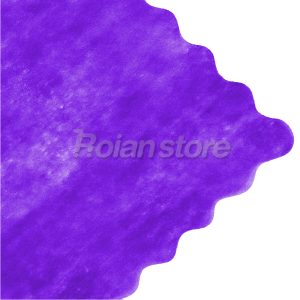 Set 20 Pliegos Papel De Arroz Color Morado 60x60 Decoracion