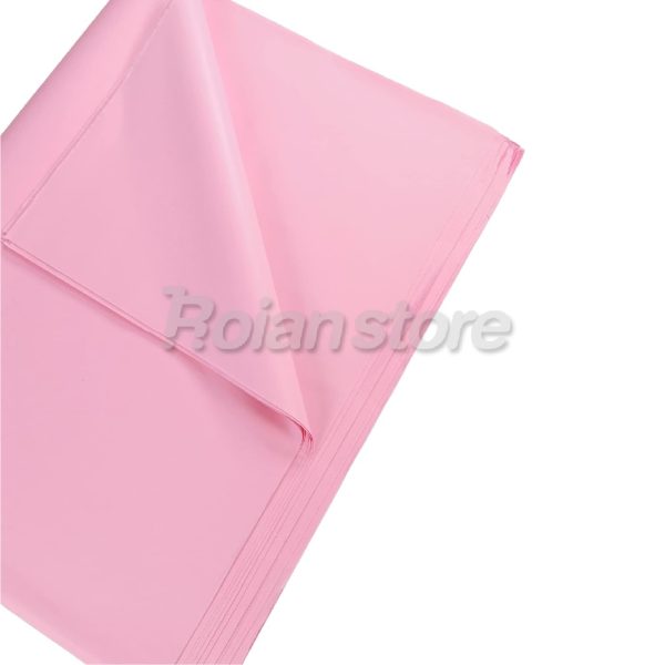 Papel De Seda Pliego 50x70 Color Rosado Set 200und