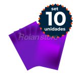 Cartulina Metalizada Violeta 50x70 Set 10 Pliegos Manualidades - Imagen 2
