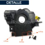 ClockSpring Cinta Airbag Jeep Wrangler Compass Pin Detalle - Imagen 3
