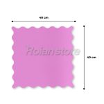 Set 20 Pliegos Papel De Arroz Color Rosado 40x40 Decoracion - Imagen 3
