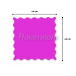 Set 20 Pliegos Papel De Arroz Color Fucsia 40x40 Decoracion - Imagen 3