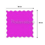 Set 20 Pliegos Papel De Arroz Color Fucsia 60x60 Decoracion - Imagen 3