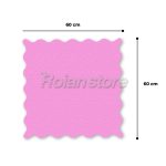 Set 20 Pliegos Papel De Arroz Color Rosado 60x60 Decoracion - Imagen 3