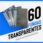 Pack Carpeta 60 Fundas Transparentes Oficio 15und Hand - Imagen 3