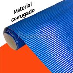 Pack 2und Cartulina Corrugada Metalizada 6 Pliegos 25x35 - Imagen 4