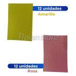 Pack Laminas Goma Eva 72un Colores Varios 20x30cm Remate - Imagen 3