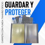 Pack Carpeta 30 Fundas Transparentes Oficio 11und Hand - Imagen 5