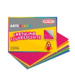 Pack 10und Cartulinas Fluorescente 6 Pliegos 25x35 Colores - Imagen 5
