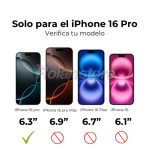 Carcasa Iphone 16 Pro Sumergible Waterproof Black Gray - Imagen 2