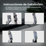 Set Plumillas X3 Limpiaparabrisas Geely Coolray 2018 - 2024 - Imagen 3