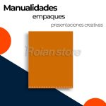 Pack x10 Carton Artel Forrado Naranja 53x75 Cm Liquidacion - Imagen 2