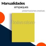 Pack x10 Carton Artel Forrado Amarillo 53x75 Cm Liquidacion - Imagen 3