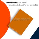 Pack x10 Carton Artel Forrado Naranja 53x75 Cm Liquidacion - Imagen 3