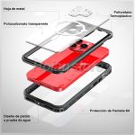 Carcasa Iphone 16 Pro Sumergible Waterproof Black Gray - Imagen 6