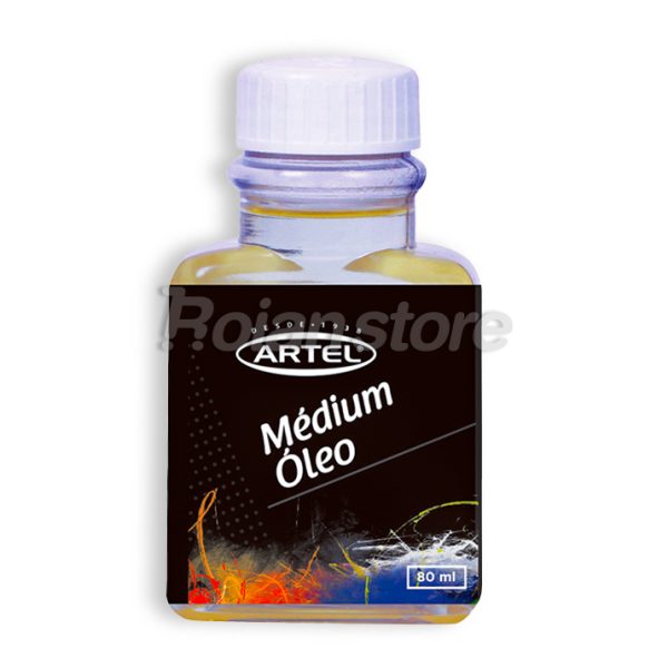 Pintura Medium Oleo Artel 80 ml Trementina Set 4 Unidades