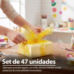 Papel Celofan Color Amarillo Set 47 Unidades 100 x 80 cm - Imagen 5