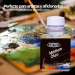 Pintura Medium Oleo Artel 80 ml Trementina Set 4 Unidades - Imagen 3