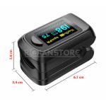 Oximetro Pulsometro Saturometro Con Bluetooth y APP Control - Imagen 7