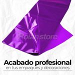 Papel Celofan Color Morado Set 45 Unidades 100 x 80 cm - Imagen 6