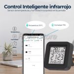 Reloj Sensor Int. Temperatura Humedad Wifi Tuya Alexa Mod3 - Imagen 3