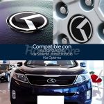 Set 6 Emblemas Kia Coreano Optima Compatible K2-K5 Sorento - Imagen 4