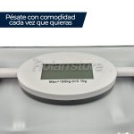Balanza Pesa Digital Base Vidrio Cuadrado Baño 180kg LCD - Imagen 3