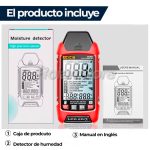 Medidor Digital Humedad Temperatura Higrometro Aneng GN601 - Imagen 6