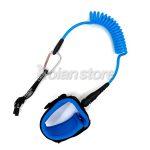 Leash Espiral Bodyboard Wingfoil 5mm Largo 5ft Tpu Azul