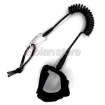 Leash Espiral Bodyboard Wingfoil 5mm Largo 5ft Tpu Negro