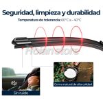 Set Plumillas X3 Limpiaparabrisas Jetour Dashing 2022+ - Imagen 2