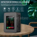 Monitor Calidad de Aire 6 en 1 HCHO TVOC PM2.5 PM10 CO CO2 (N) - Imagen 2