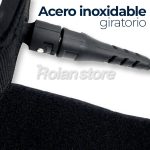 Leash Espiral Bodyboard Wingfoil 5mm Largo 5ft Tpu Negro - Imagen 2