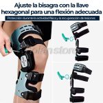 Rodillera Ortopedica Medica Deportiva Acl Mcl Pcl Lcl Der - Imagen 6