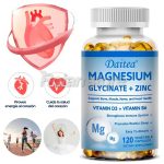 Magnesio Glicinato Zinc Muscular Vitamina D3 B6 120 Capsulas - Imagen 2