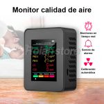 Monitor Calidad de Aire 6 en 1 HCHO TVOC PM2.5 PM10 CO CO2 (N) - Imagen 3
