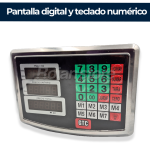Balanza Pesa Plataforma Digital GTC 60 x 45 cm 300 kg Mastil - Imagen 5