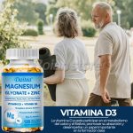 Magnesio Glicinato Zinc Muscular Vitamina D3 B6 120 Capsulas - Imagen 6