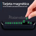 Tarjeta Magnetica Estacionamiento Temporal Telefono Auto - Imagen 2