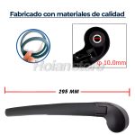 Plumilla Brazo Limpiaparabrisas Trasero Para Audi A3 2014+ - Imagen 3